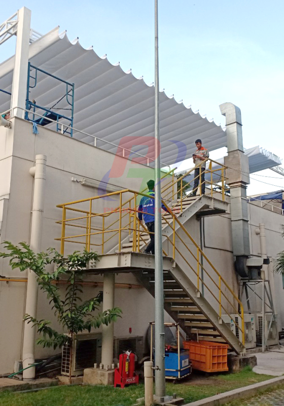 Mái Che Cho Căn Tin Nhà Máy Ansell Viet Nam