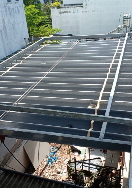 Mái Kéo Xếp 123/16 đường số 5, phường 17, Gò Vấp