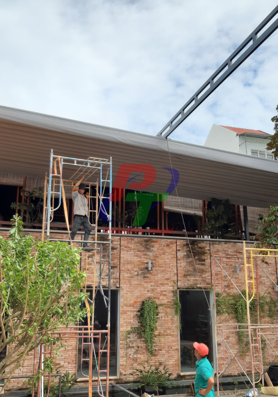 Làm Mái Bạt Kéo 6/24 đường Lê Hồng Phong, Vũng Tàu