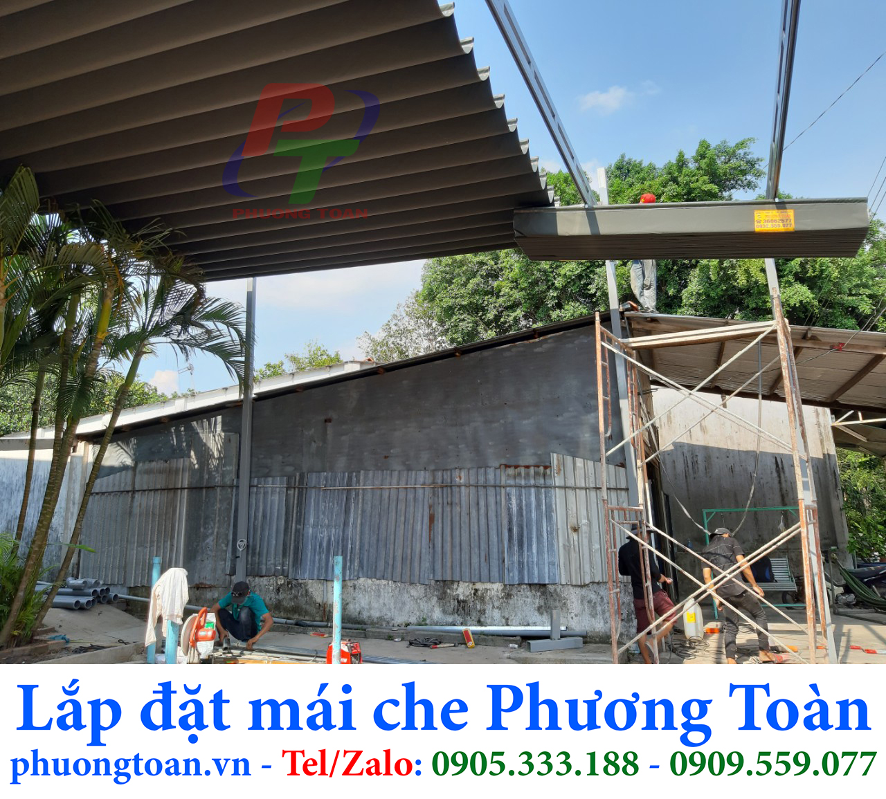 Làm bạt che nắng mưa giá rẻ
