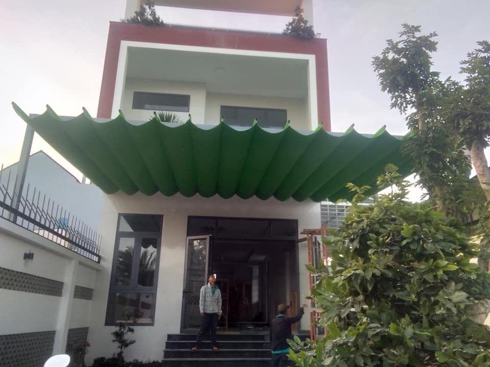 Mái xếp sân nhà uy tín tphcm
