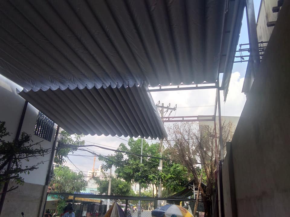 Mái che quán cafe sân vườn chất lượng