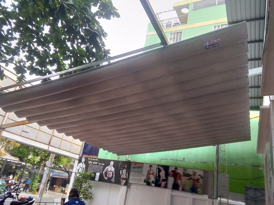 Mái che phòng tập gym đẹp