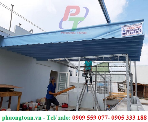 bạt che lượn sóng