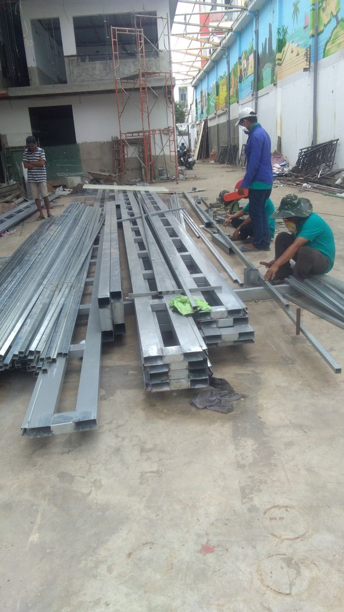 thi công mái tôn giá rẻ