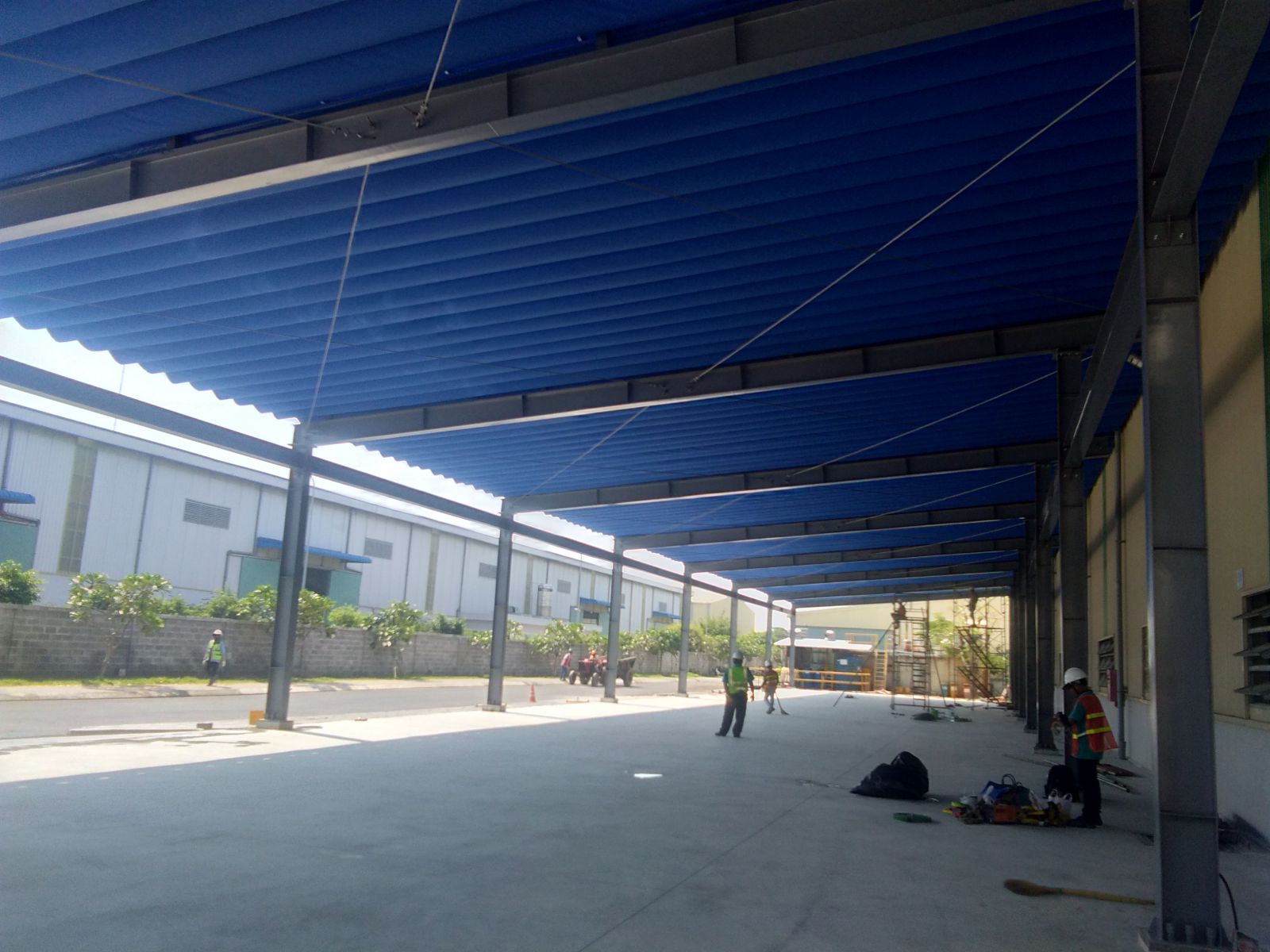 mái che nhà xưởng chất lượng