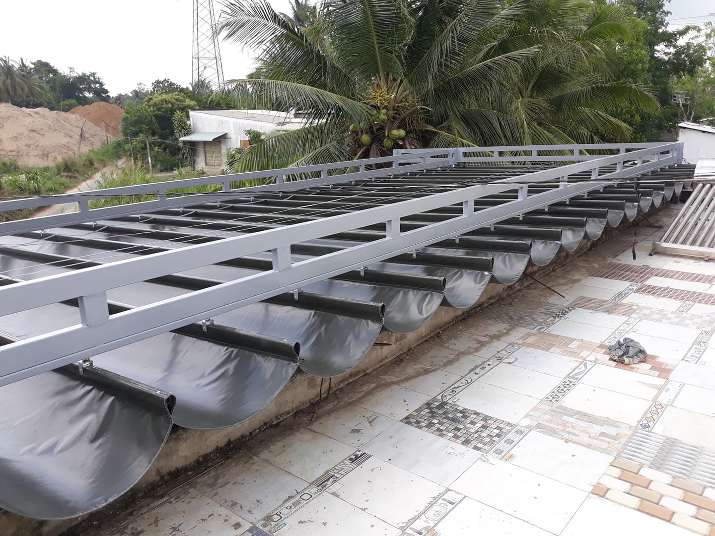Bạt che sân nhà chất lượng