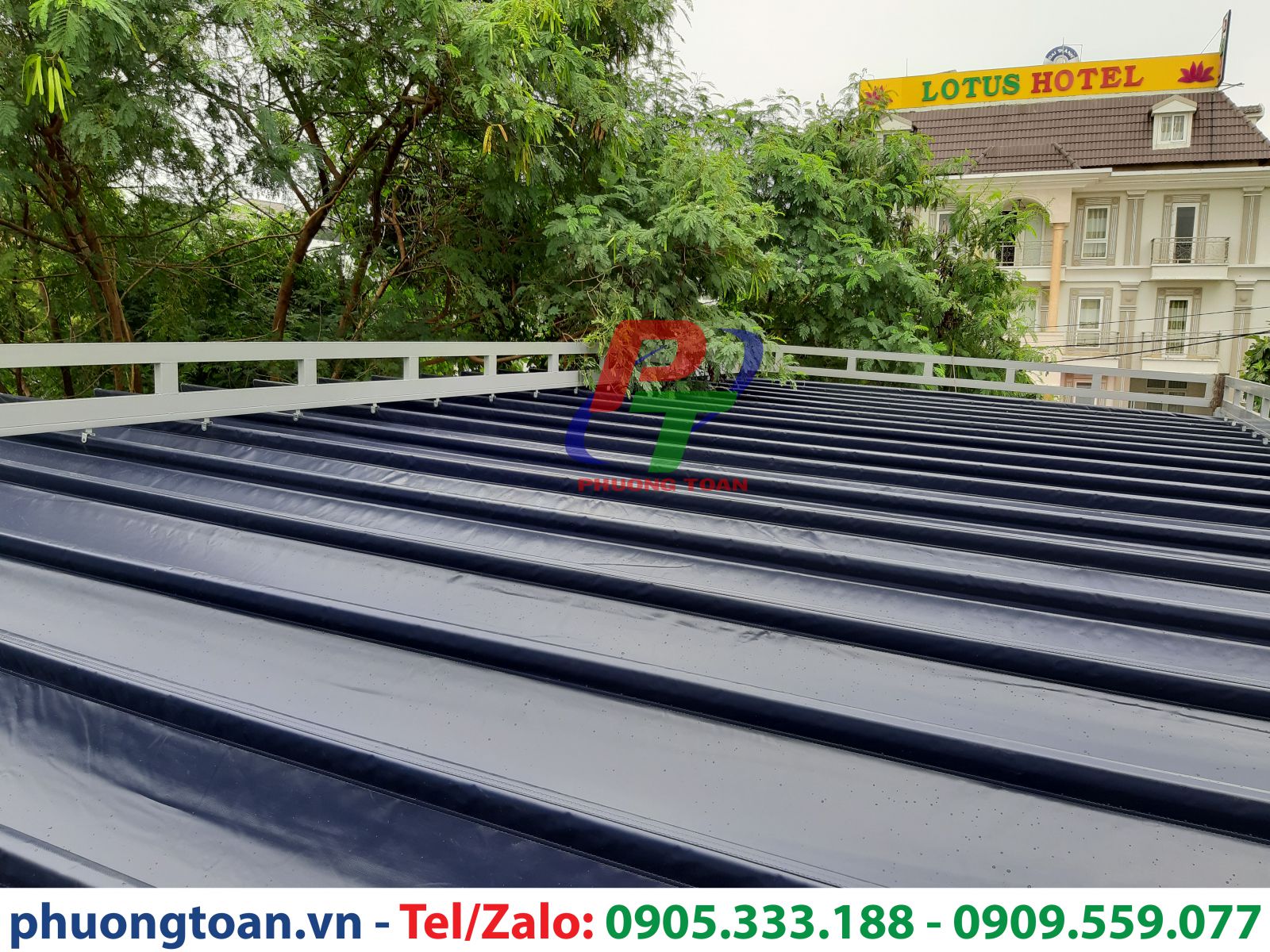 Bạt xếp lượn sóng đẹp
