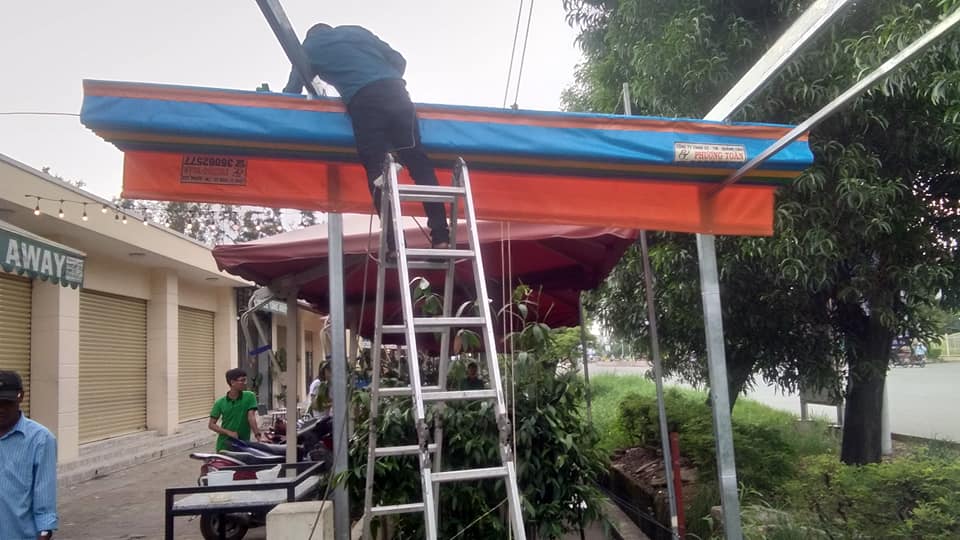 Thi công bạt xếp uy tín