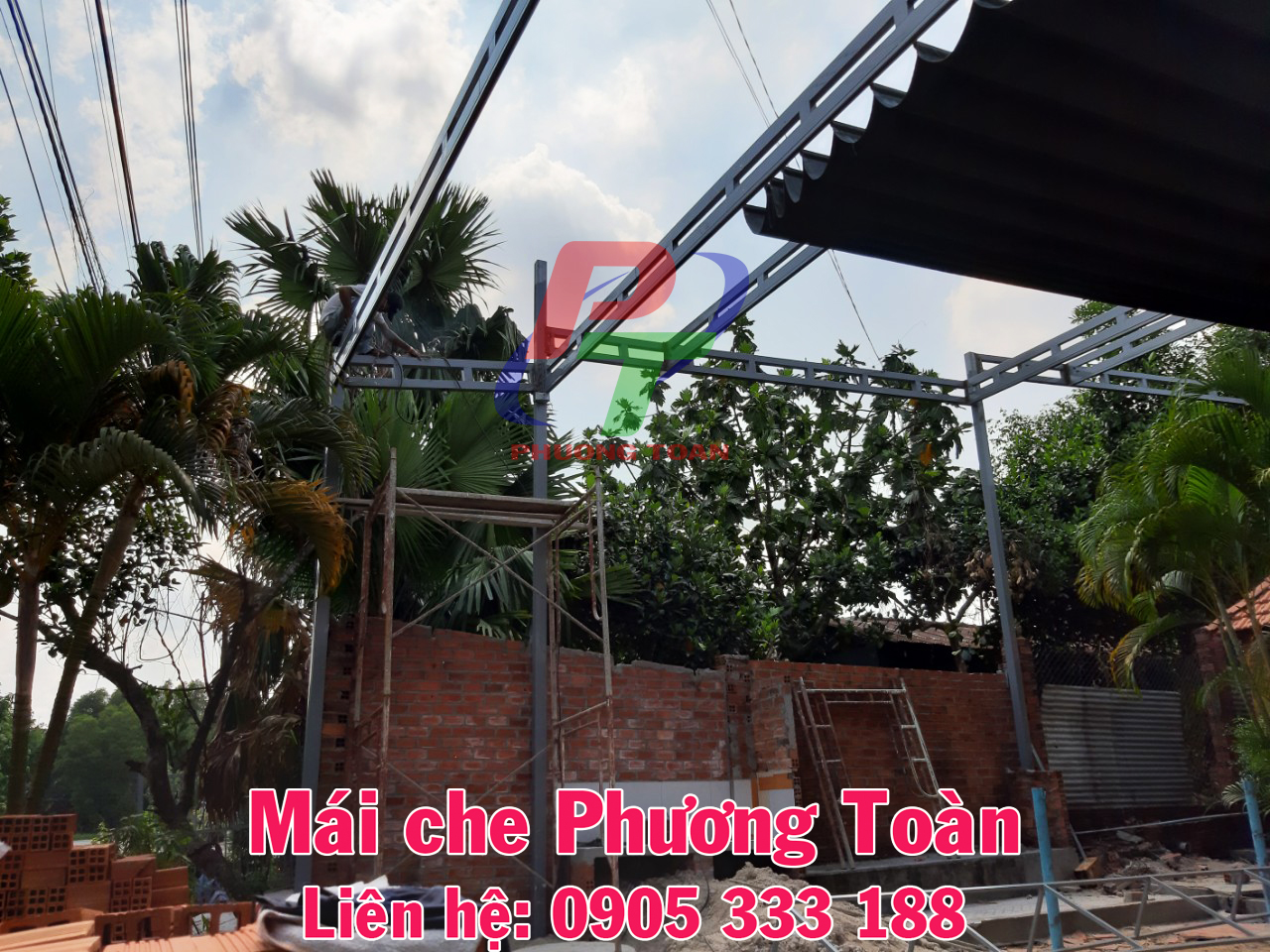 Làm mái kéo xếp tại Bình Dương