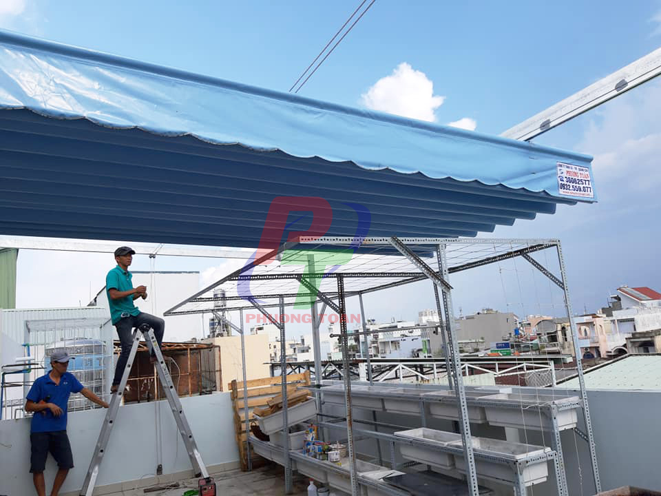 Mái che sân thượng chất lượng