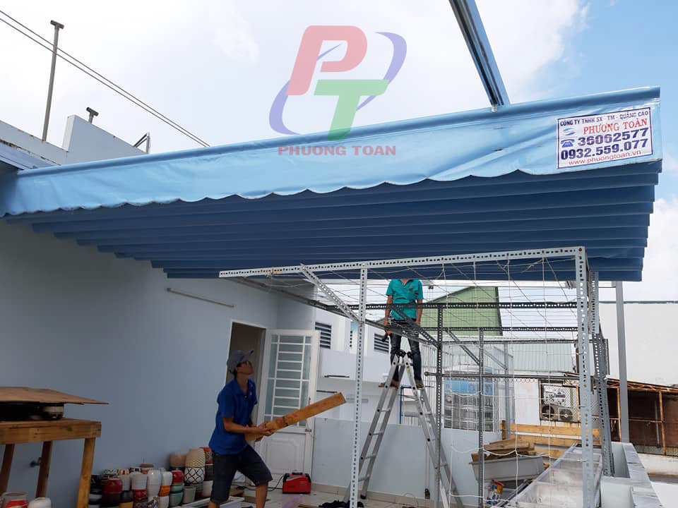 Mái xếp sân thượng đẹp uy tín