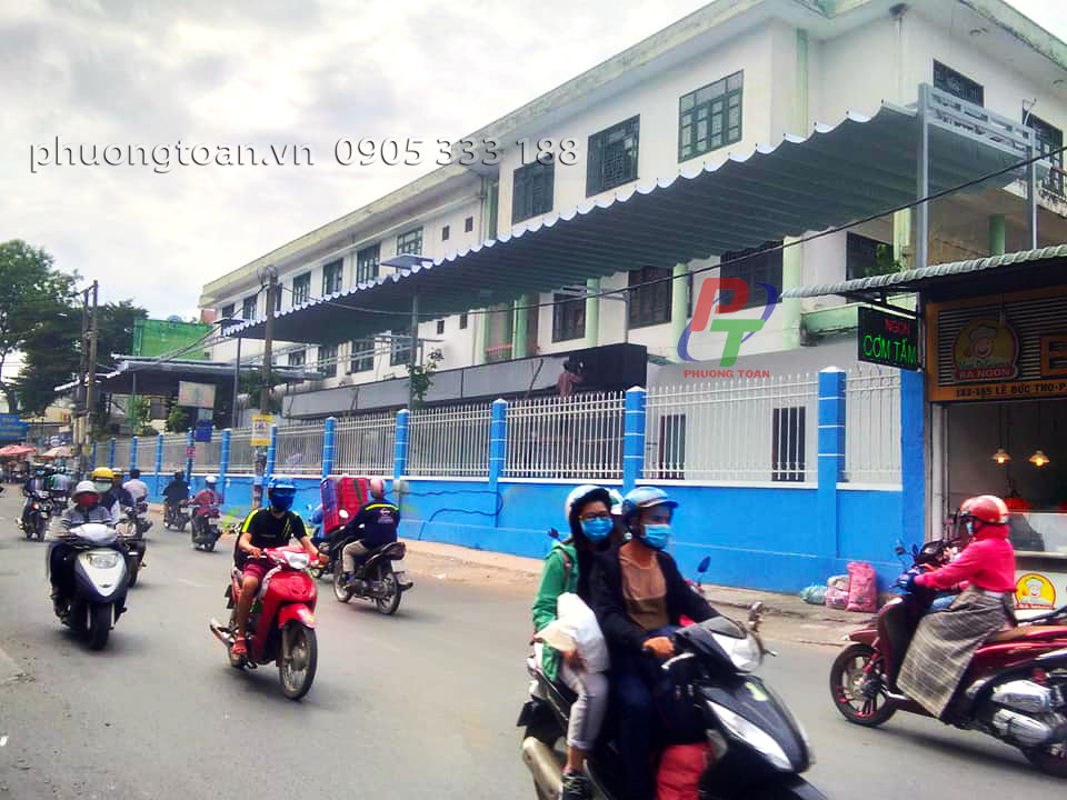 Làm mái xếp di động đẹp