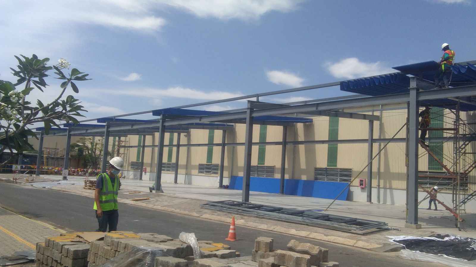 mái che nhà xưởng đẹp