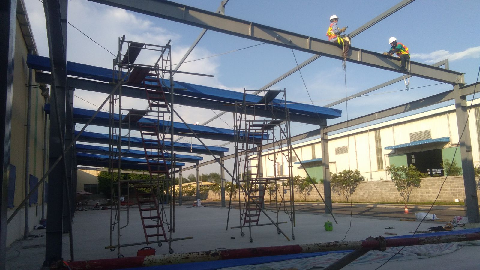 thi công nhà xưởng đẹp