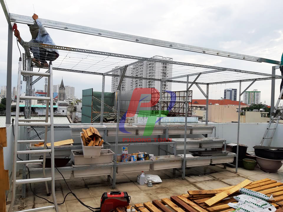 Bạt che sân thượng đẹp giá rẻ