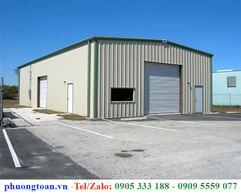 MẪU NHÀ KHO CẤP 4 ĐƠN GIẢN CHI PHÍ THẤP DỄ THI CÔNG