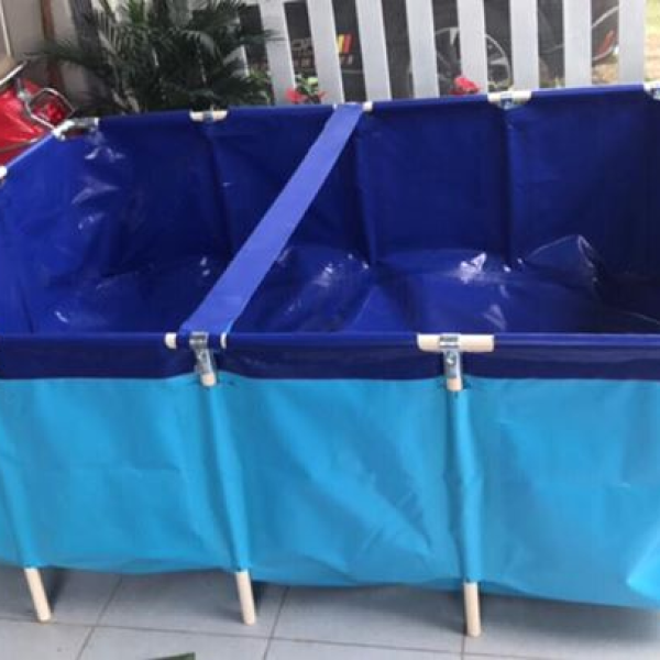 Bạt làm bề bơi, bể nuôi cá