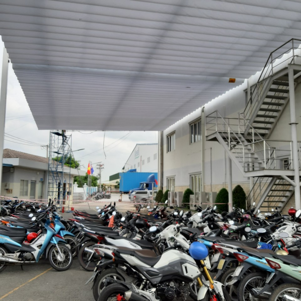 Bạt Che Nhà Xe, Bãi Đậu Xe