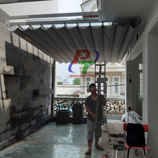 Mái Bạt Che Sân Thượng