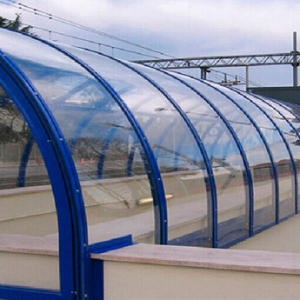 MẪU VÒM POLY - TẤM LỢP LẤY SÁNG ĐẸP