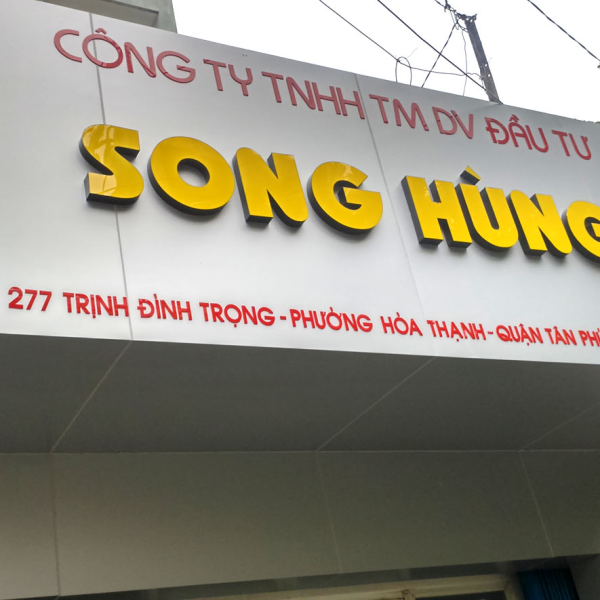 BẢNG HIỆU CHỮ NỔI ALU